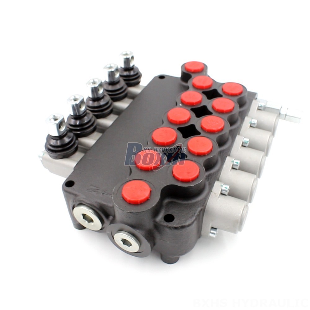 Advanced Fluid Power Solutions: P80-U116-U78-OT Manual 5 Spool Valve main image