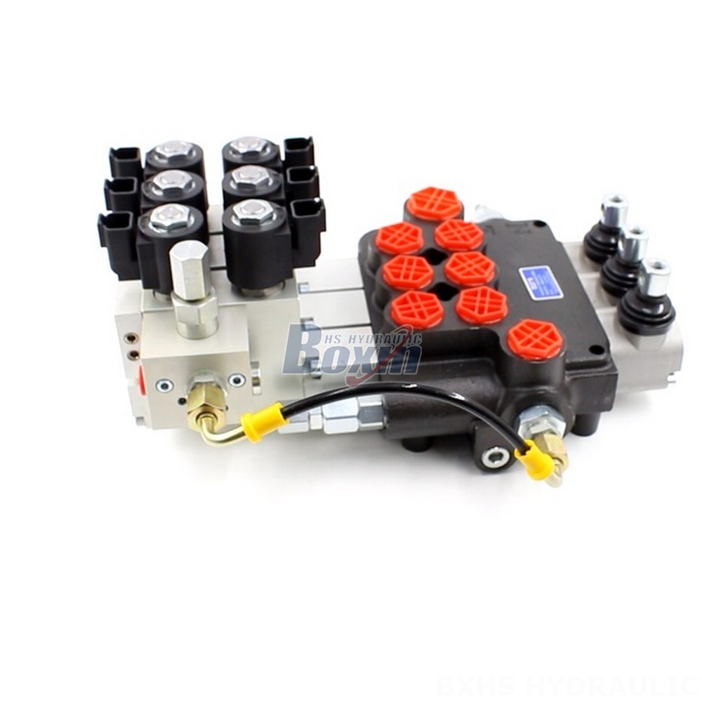 3-Spool Electro-hydraulic Valve | P80 Model | Factory Direct & Customizable cover photo