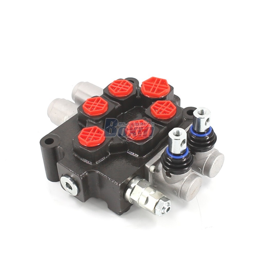 Q75 Hydraulic Monoblock Valve 2 Spool Manual Control Lever cover photo