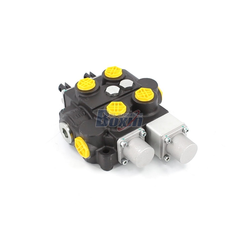 High Performance RD5200NPT-QTW-OT 2 Spool Directional Control Valve cover photo