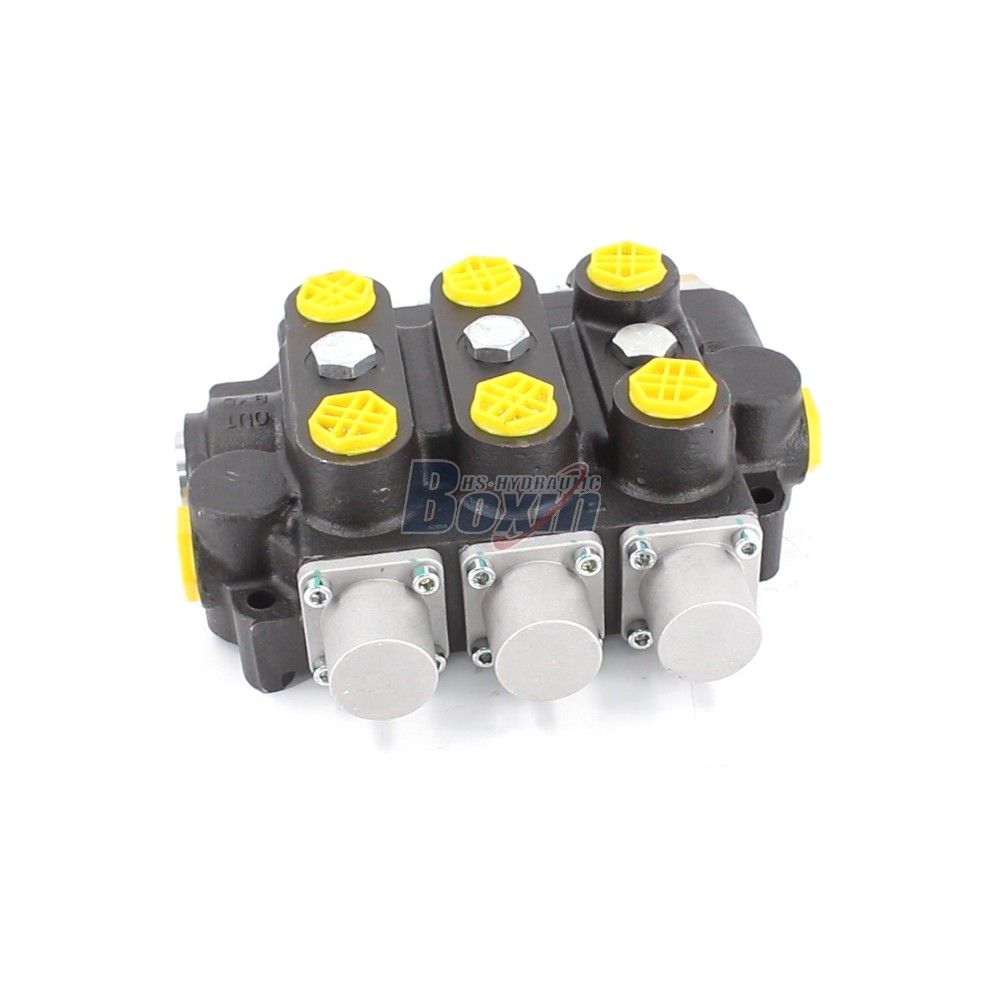 RD5300NPT-3OT Manual 3 Spool Hydraulic Control Valve for Heavy Duty Applications cover photo