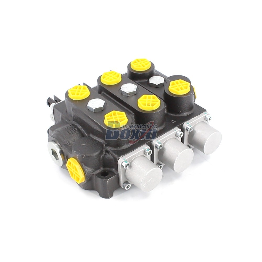 Bulk Order RD5300NPT-3OT Manual 3 Spool Hydraulic Control Valve from Factory cover photo