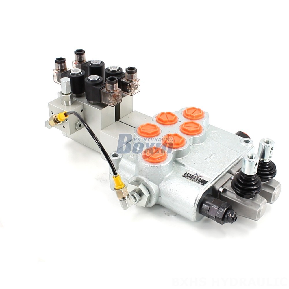 Direct from Factory: SD18 Electric 2 Spool Monoblock Directional Valves main image
