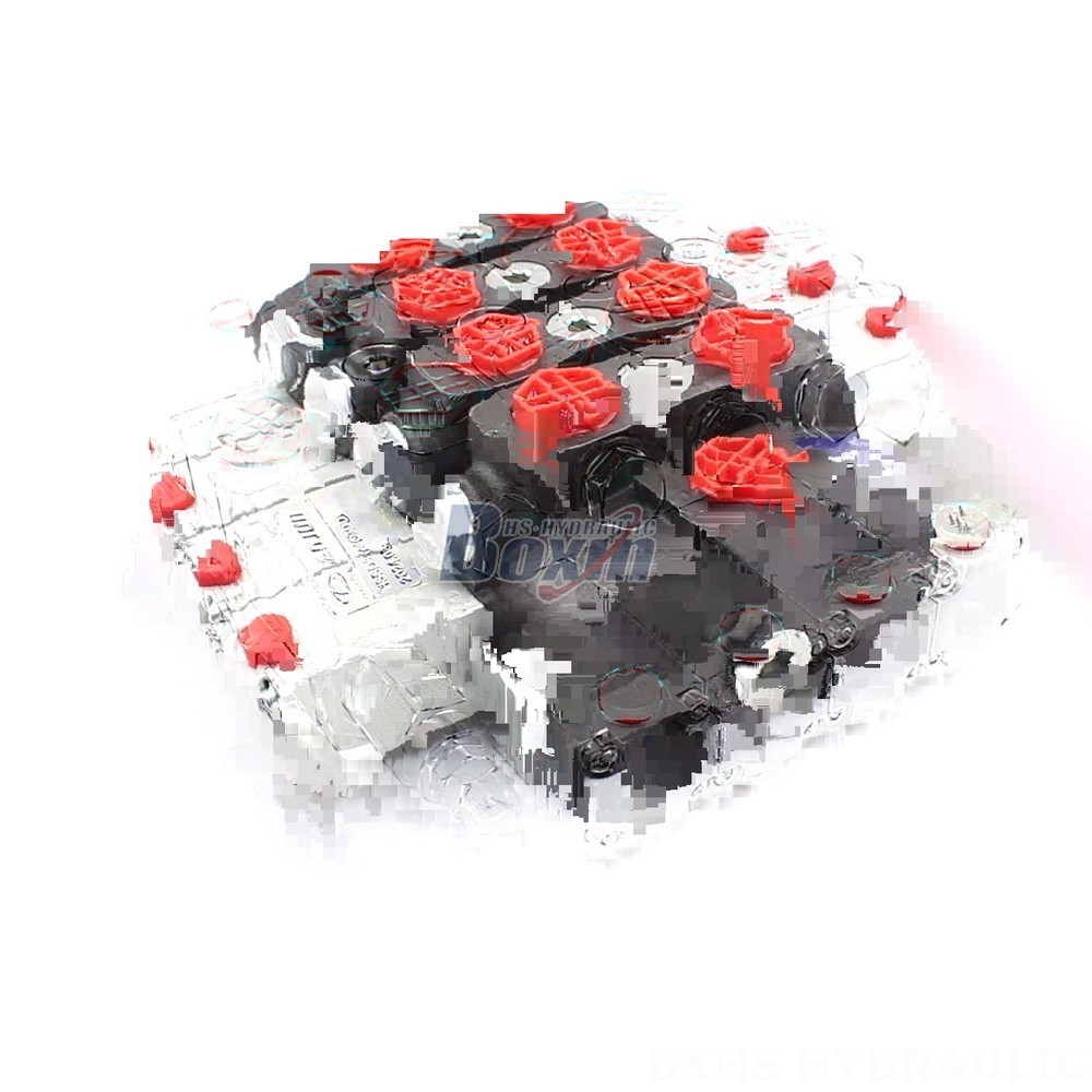 SD8 Hydraulic 4 Spool Sectional Directional Valve - Factory Direct cover photo