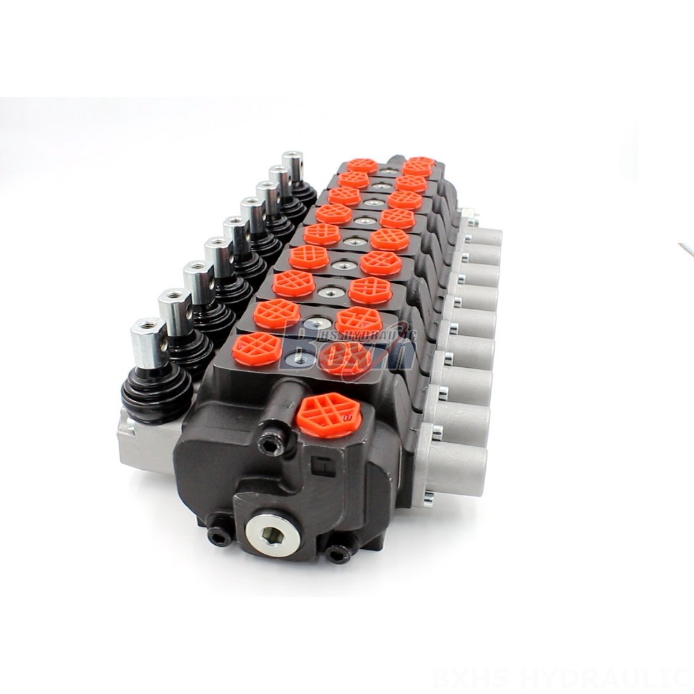 SD8 Manual 9 Spool Sectional Directional Valve | Hydraulics Manufacturer main image