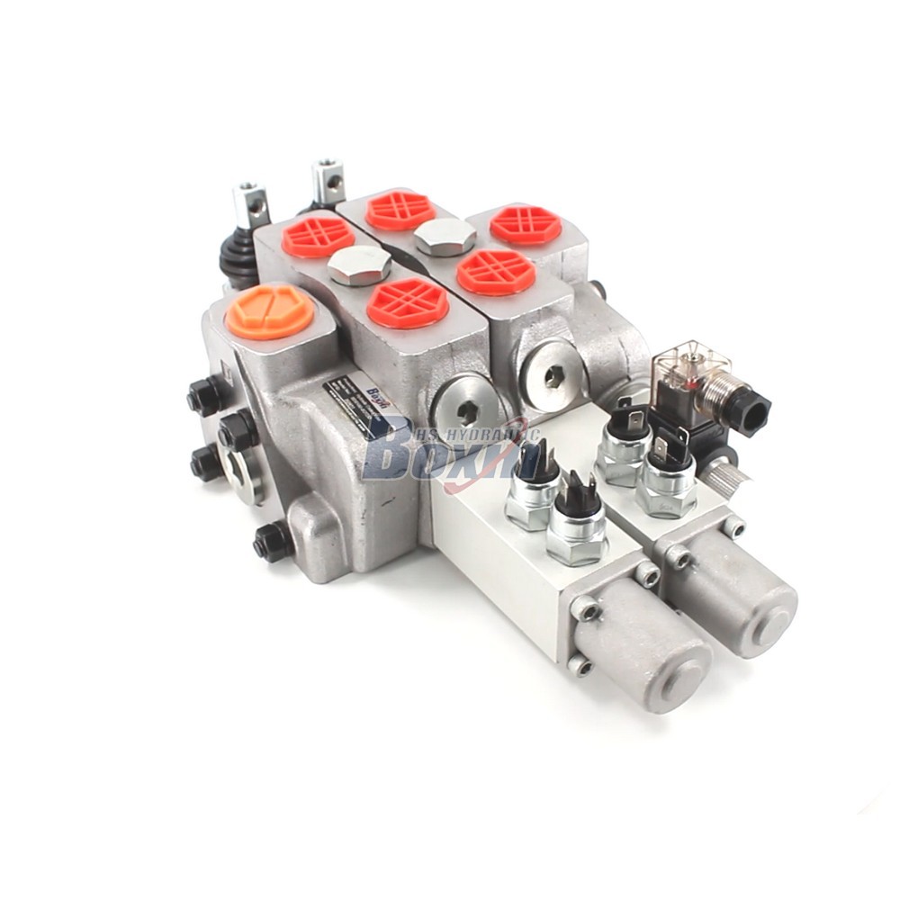 SDS180-PG2-2OTDD Manual 2 Spool Sectional Directional Valve cover photo