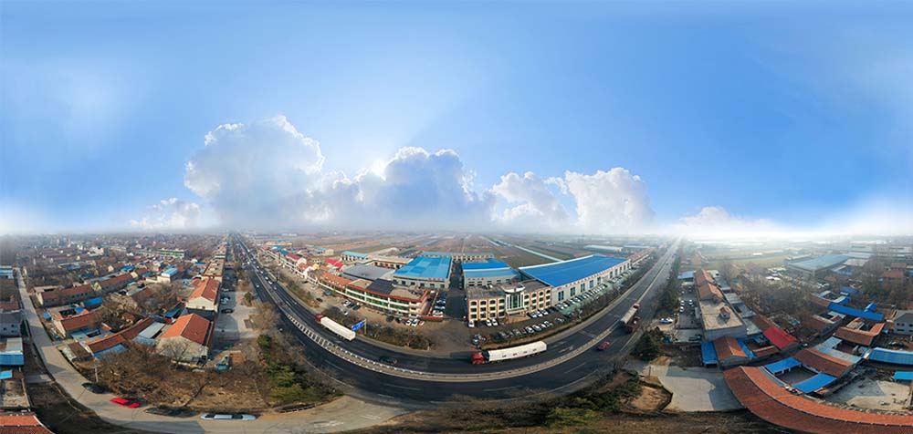 360° panoramatický pohled na továrnu Boxinhuasheng Hydraulic