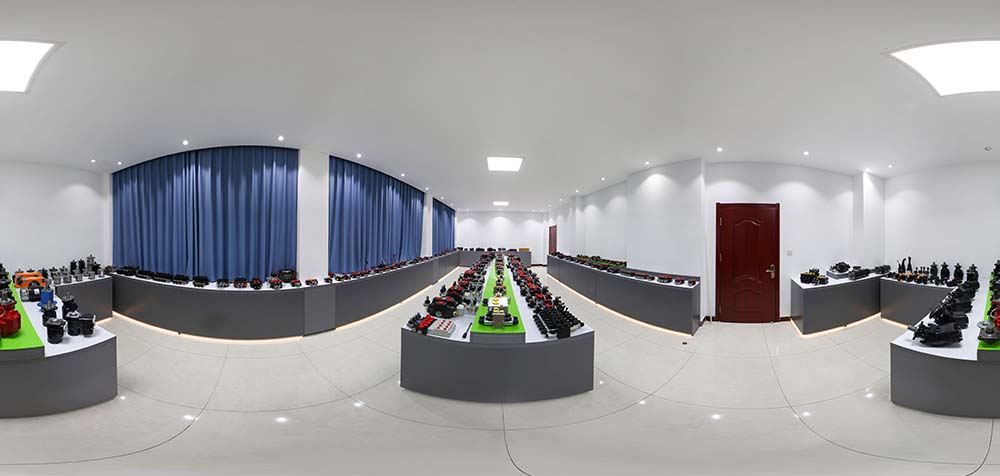 360° panoramatický pohled na továrnu Boxinhuasheng Hydraulic