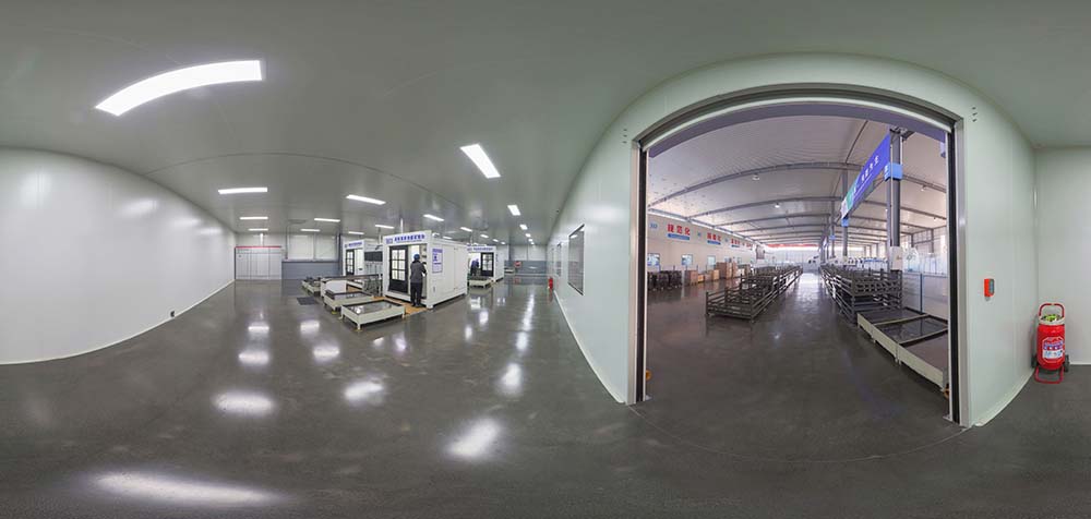 360° panoramatický pohled na továrnu Boxinhuasheng Hydraulic